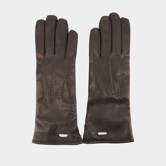 Her Gloves - OUR LEGACY - Leather - Black