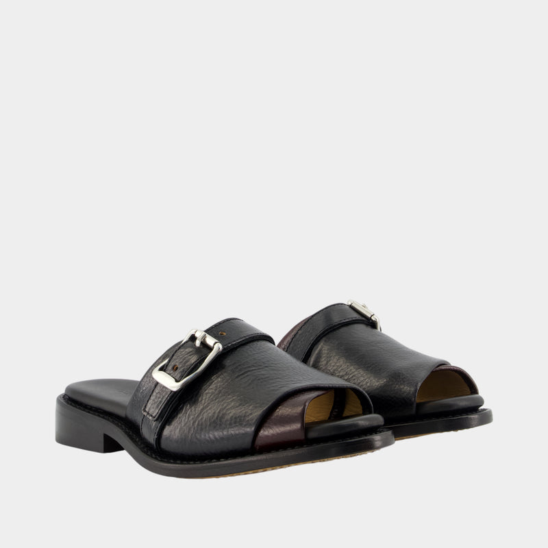 Ginza Sandals - OUR LEGACY - Leather - Black