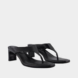 Karasu Sandals - OUR LEGACY - Leather - Black