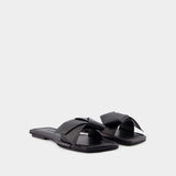 Musubi Sandals - Acne Studios - Leather - Black