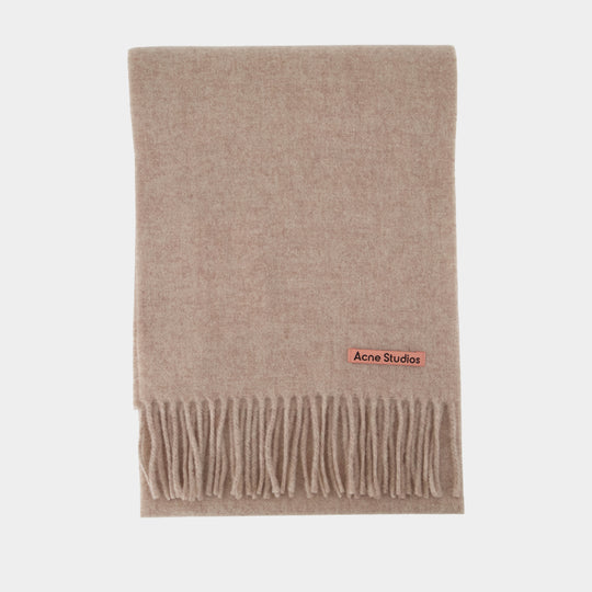 Scarf - Acne Studios - Wool - Beige