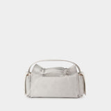 Multipocket Vintage Shoulder Bag - Acne Studios - Leather - White