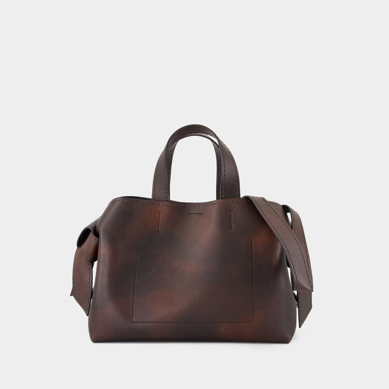 【関税・送料込み】Acne Studios Musubi New Aged R Shopper Bag Musubi New Aged R Shopper Bag - Acne Studios - Leather - Brown
