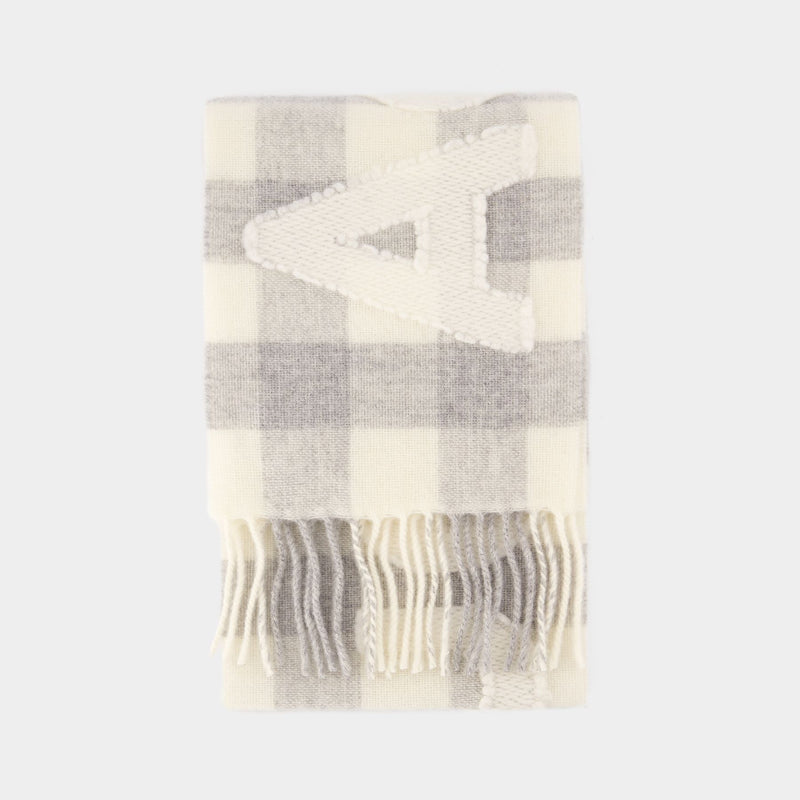 Fn Ux Scar000397 Scarf - Acne Studios - Wool - Grey