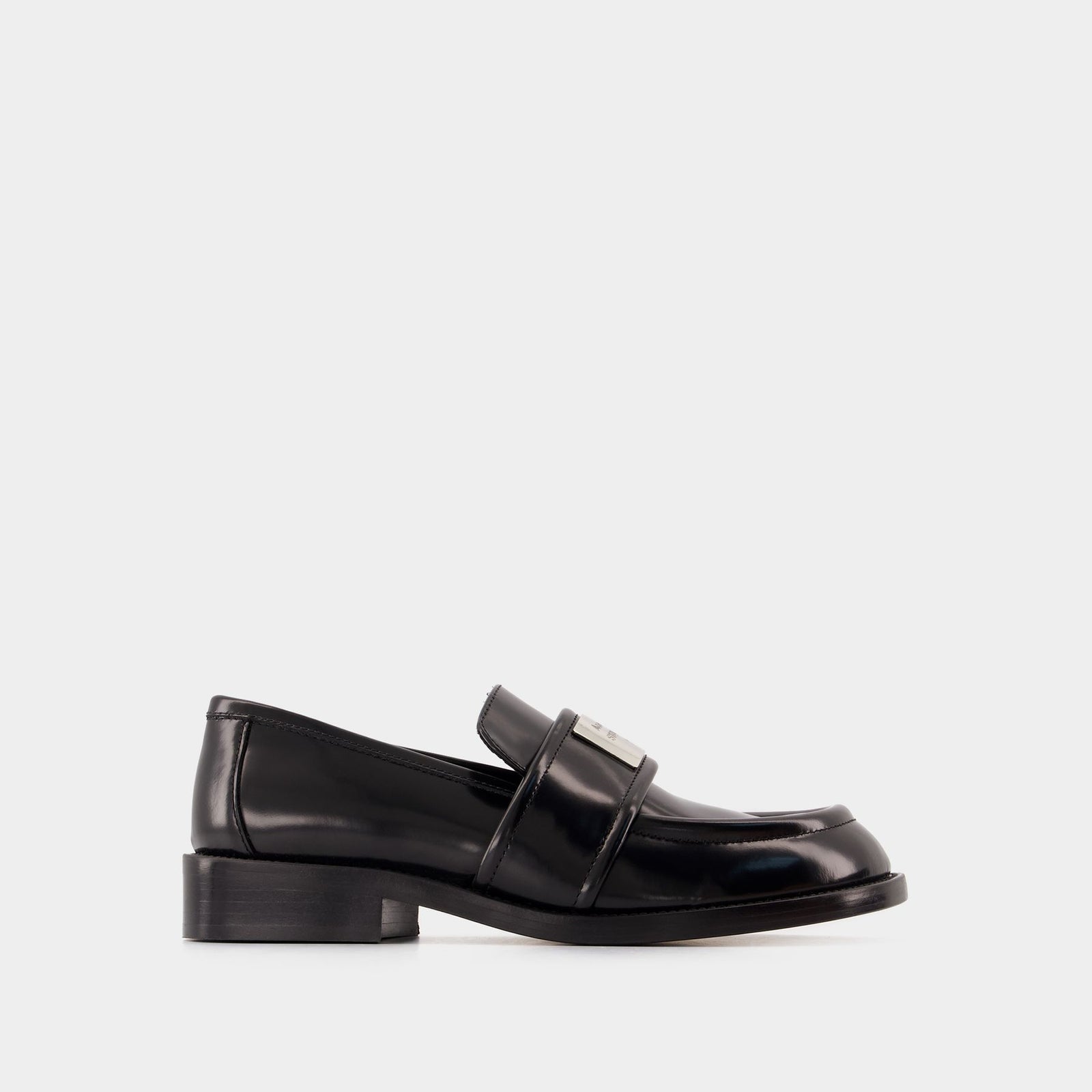 【関税込み】Acne Studios ブラック バックル ローファー 7323336657995_MAIN_44bd99f96e_
