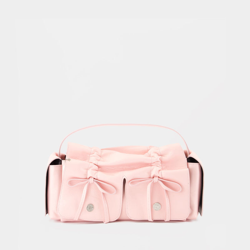 Multipocket Lux Shoulder Bag - Acne Studios - Leather - Pink