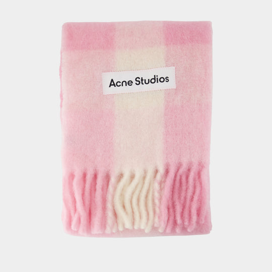 Scarf - Acne Studios - Wool - Pink