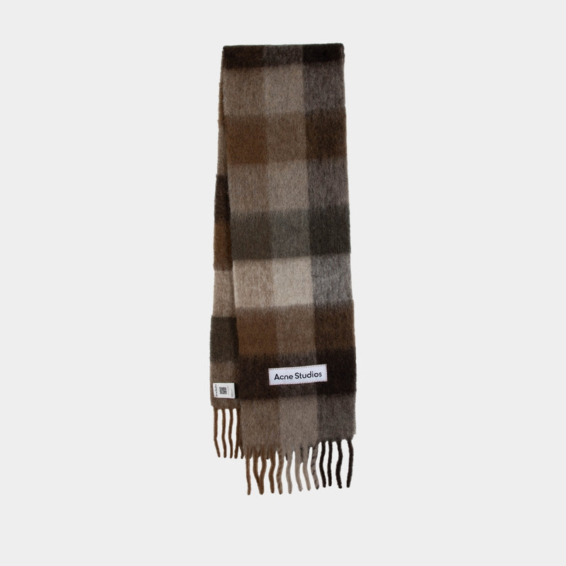 Scarf - Acne Studios - Wool - Brown