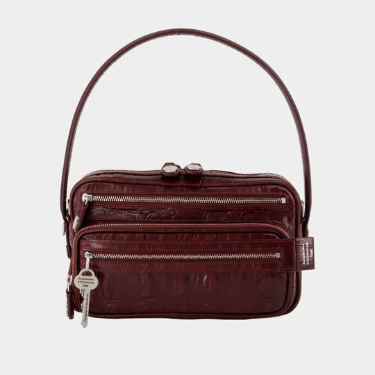 Camero Party Shoulder Bag - Acne Studios - Leather - Burgundy
