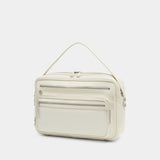 Camero Camera Shoulder Bag - Acne Studios - Leather - White