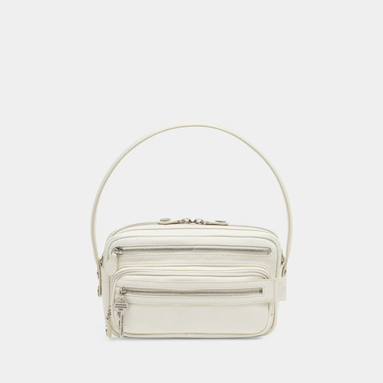 Camero Party Shoulder Bag - Acne Studios - Leather - White