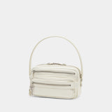 Camero Party Shoulder Bag - Acne Studios - Leather - White