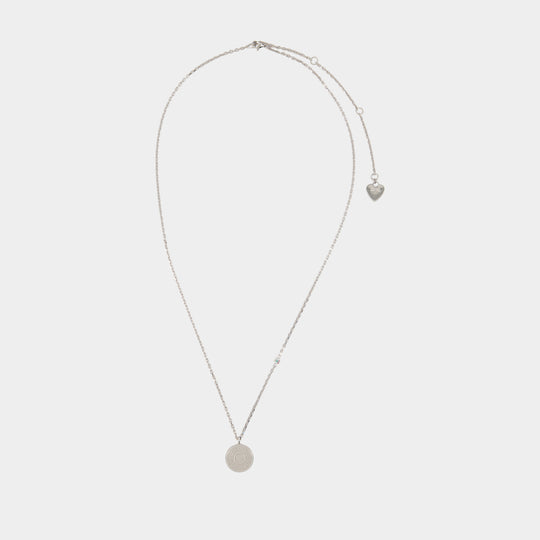 Denim Rivet Necklace - Acne Studios - Metal - Silver