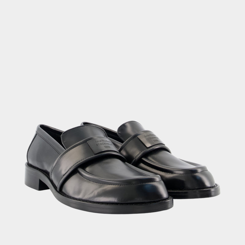 Loafers - Acne Studios - Leather - Black
