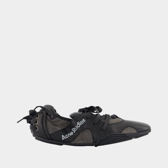Sneakers - Acne Studios - Leather - Black