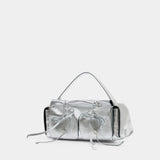 Multipocket Lux Shoulder Bag - Acne Studios - Leather - Silver