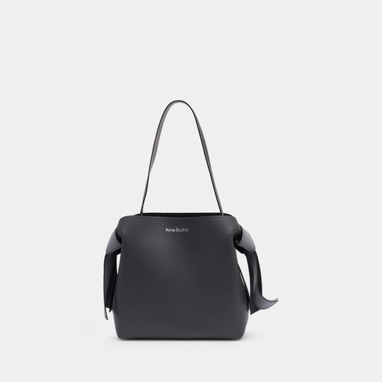 Musubi Midi New Shoulder Bag - Acne Studios - Leather - Dark Grey
