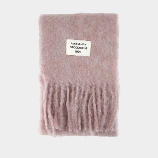 Scarf - Acne Studios - Wool - Pink