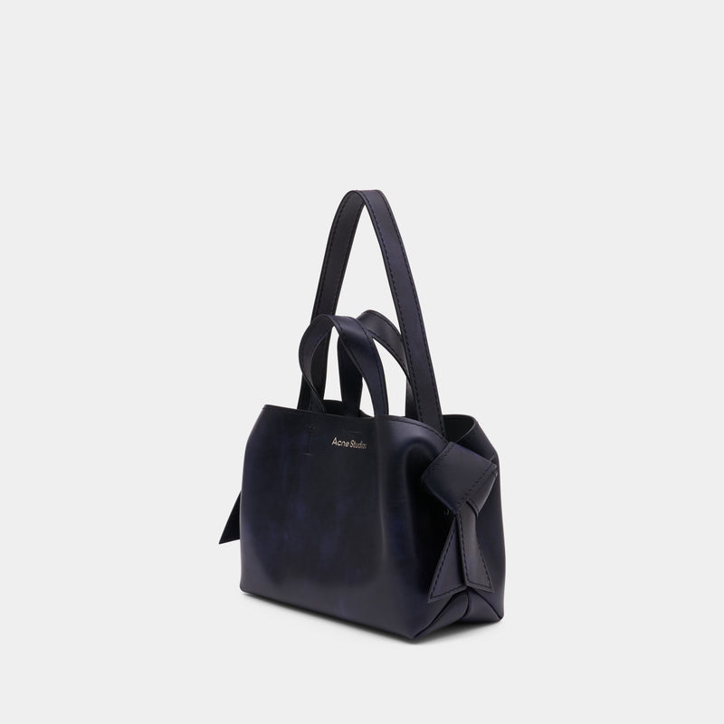 Musubi New Aged R Shoulder Bag - Acne Studios - Leather - Dark Blue