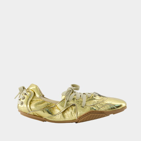 Bilaria Ballerinas - Acne Studios - Leather - Gold