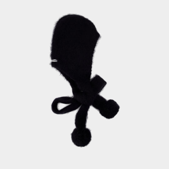 Fn Ux Accs000195 Beanie - Acne Studios - Wool - Black