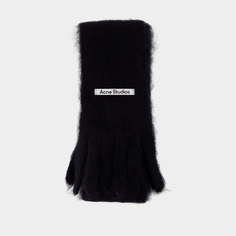 Fn Ux Accs000191 Scarf - Acne Studios - Wool - Black