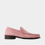 Loafers - Acne Studios - Leather - Pink