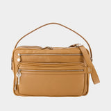 Camero Camera V Shoulder Bag - Acne Studios - Leather - Brown