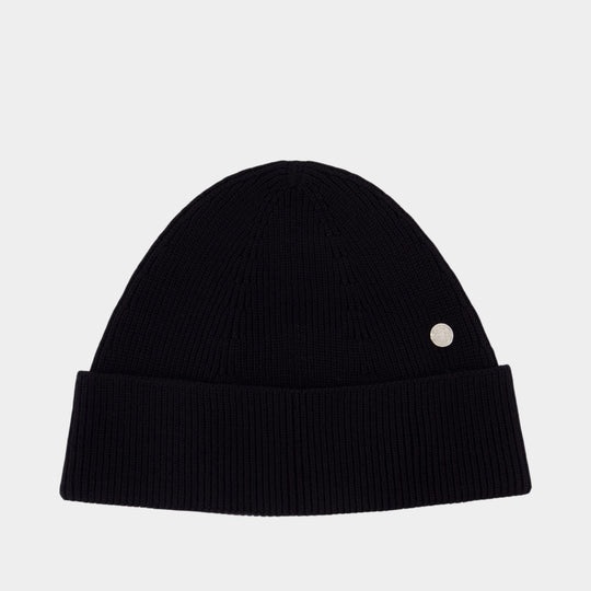 Beanie - Acne Studios - Wool - Black