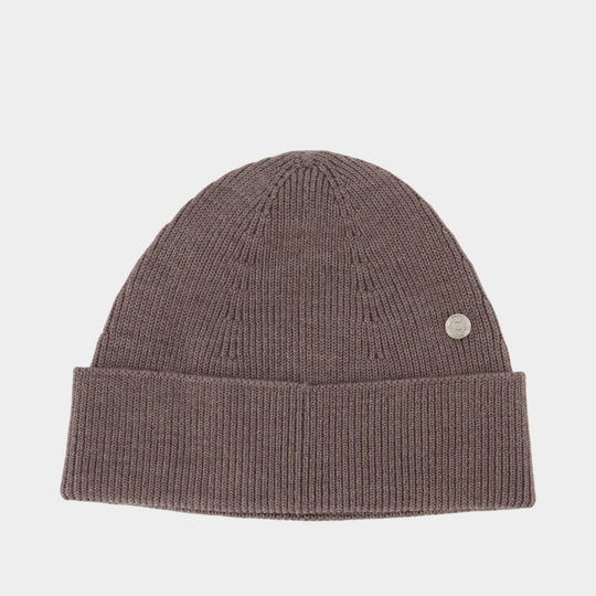 Beanie - Acne Studios - Wool - Grey