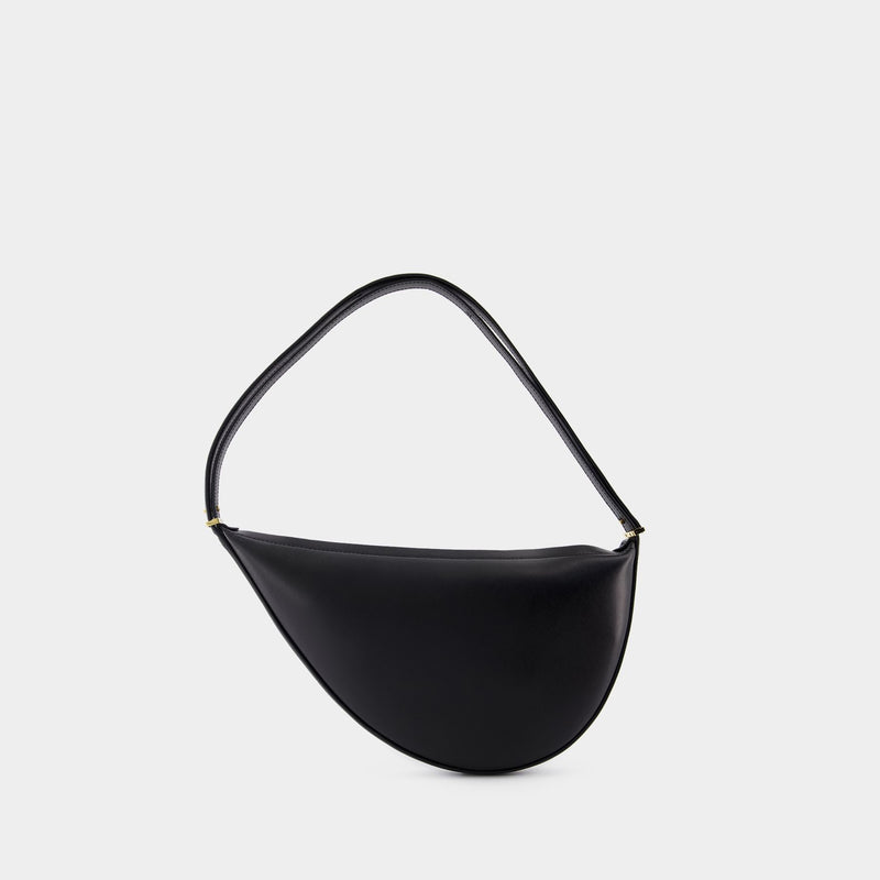 Scoop Shoulder Bag - TOTEME - Leather - Black