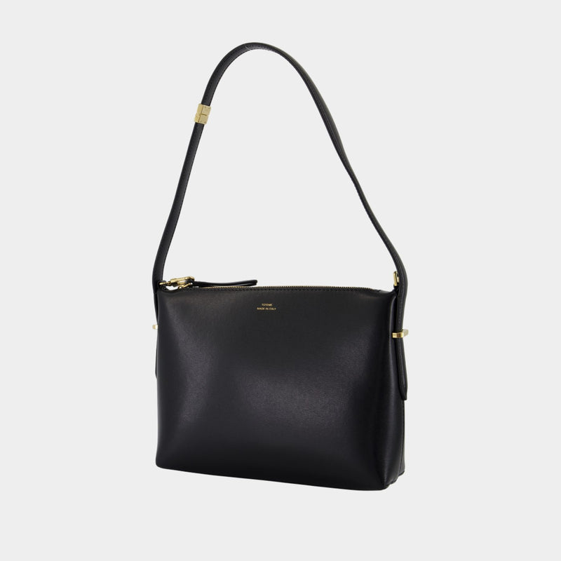 Scoop Wristlet Purse - TOTEME - Leather - Black