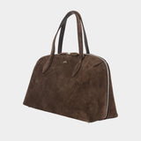 Medium Day Shopper Bag - TOTEME - Leather - Brown