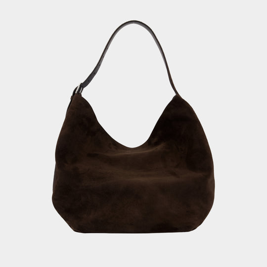 Belted Shopper Bag - TOTEME - Leather - Brown