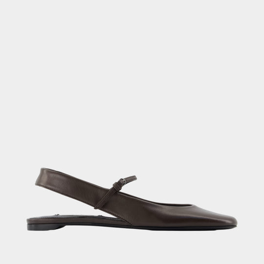 Mary Janes - TOTEME - Leather - Brown