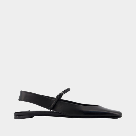 Mary Janes - TOTEME - Leather - Black