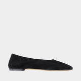 Slip Ballerinas - TOTEME - Leather - Black
