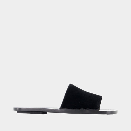 Studded Sandals - TOTEME - Leather - Black