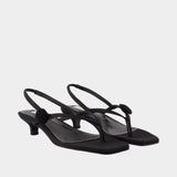 Sandals - TOTEME - Synthetic - Black