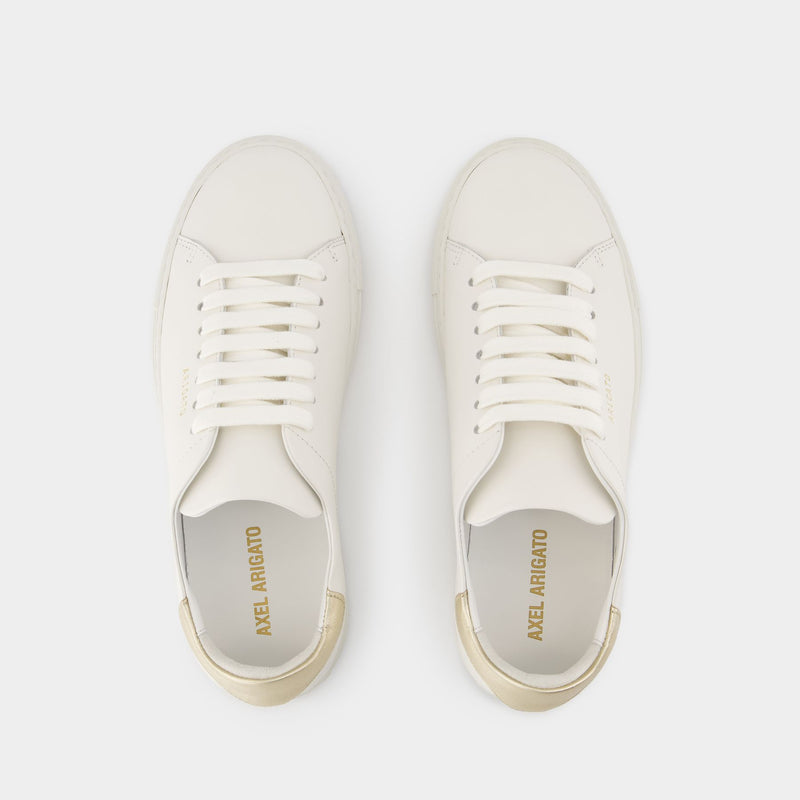 Clean 90 Contrast Sneakers Axel Arigato Leather White/Gold