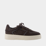 Orbit Embroidery Trainers - Axel Arigato - Leather - Dark Grey