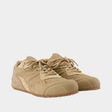 Slow Runner Sneakers - Axel Arigato - Leather - Brown
