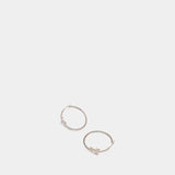 Olympia Cz Earrings - Vivienne Westwood - Metal - Silver