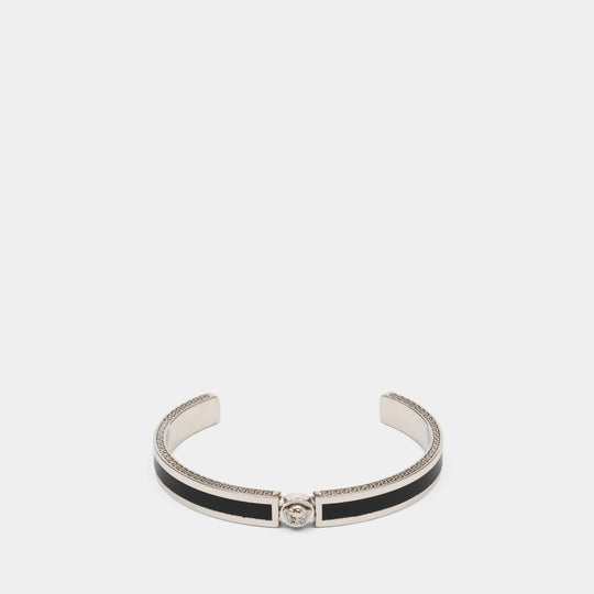 Bracelet - Versace - Metal - Black/Silver