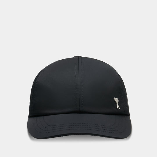 Ami De Coeur Stud Cap - AMI Paris - Synthetic - Black