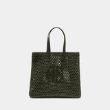 Large Rio Shopper Bag - ANINE BING - Cotton - Green