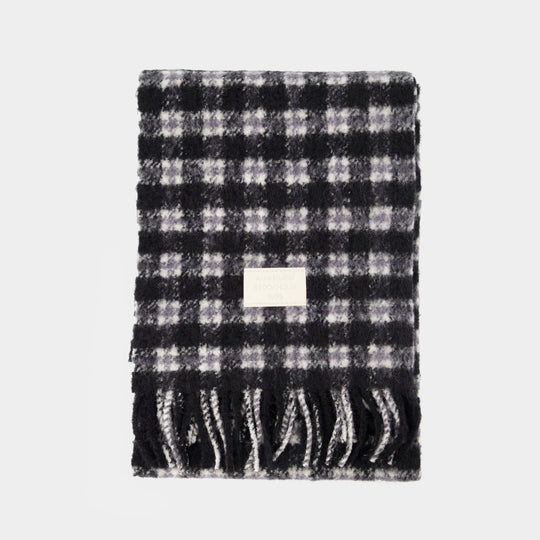 Scarf - Acne Studios - Wool - Black