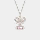 Octavie Necklace - Vivienne Westwood - Metal - Pink