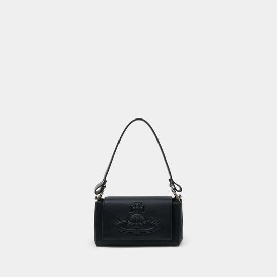 Hazel Medium Clutch - Vivienne Westwood - Synthetic - Black