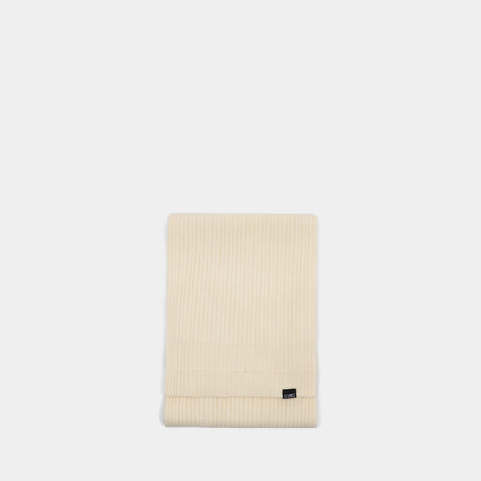 Scarf - MM6 Maison Margiela - Wool - White